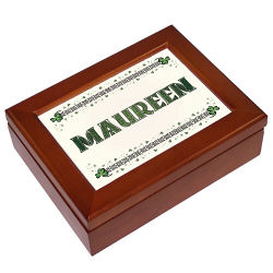Celtic Irish Keepsake Box