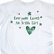 31568X - Everyone Loves... Personalized Irish T-shirt