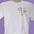 Hearts &amp; Luck Personalized T-shirt