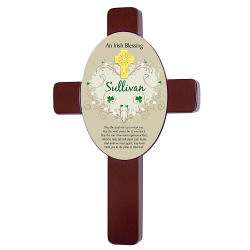 Irish Blessing Keepsake Wall Cross