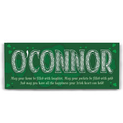 Irish House Blessing Wall Canvas