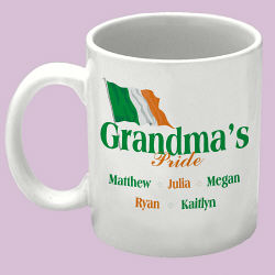 Irish Pride Ceramic Personalized Coffee Mug