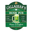 621295 - Irish Pub Personalized Wall Sign 