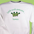 Little Irish Princess Personalized Youth Sweatshirt 52088X