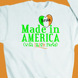 Made With Irish Parts Sweatshirt
