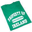 Property of Ireland Personalized T-shirt 32662X