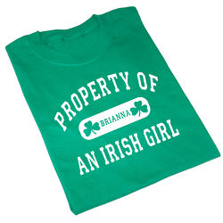 Property of an Irish T-shirt