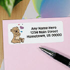 Huggable Bear Address Labels 10990X