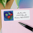 Butterfly Heart Address Labels