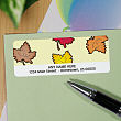 Falling Leaves Address Labels