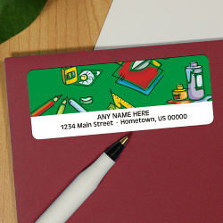 School Days Address Labels