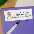 Heavenly Blessing Bear Address Labels
