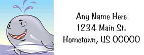 Aquatic Animals Address Labels
