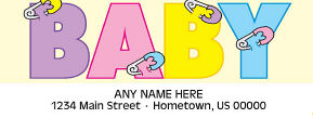 New Baby Address Labels