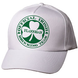 Irish Drinking Team Personalized Hat