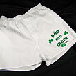 962150X - Pog Mo Thoin Men's White Irish Personalized Boxer Shorts 