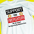 Support the Firefighters T-Shirt 31111X