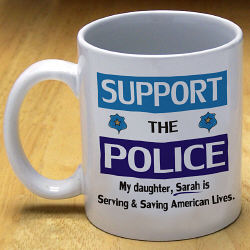 Support the Police Coffee Mug