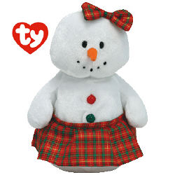 Coolstina ©Ty Inc. Beanie Buddies Holiday Plush Snow Lady