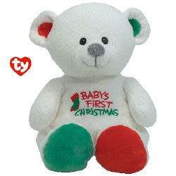 My First Christmas ©Ty Inc. Baby Ty Teddy Bear