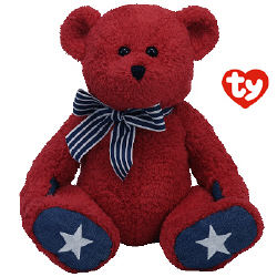 Patriotic ©Ty Inc. Classic Plush Teddy Bear  
