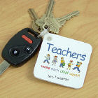Personalized Teacher Key Chain