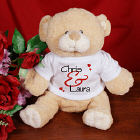Personalized Sweetest Day CouplesTeddy Bear