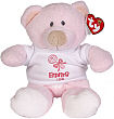 8312172 - It's a Girl Rattle �Ty Inc. "Baby Pink" Teddy Bear