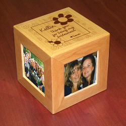 Thank You Bridesmaid Photo Cube