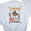 51464X - Stuffed With Love Personalized Thanksgiving Sweatshirt