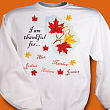 Thankful For Sweatshirt 5511X