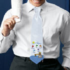 Fishing Buddies Personalized Neck Tie