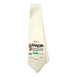 Best We Ever Saw Personalized Neck Tie