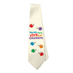Most HANDsome Personalized Neck Tie
