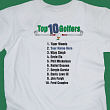 31197X - Top Ten Golfers T-shirt