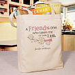 Friendship Personalized Canvas Tote Bag