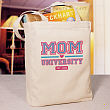 Mom University Personalized Canvas Tote Bag 827572