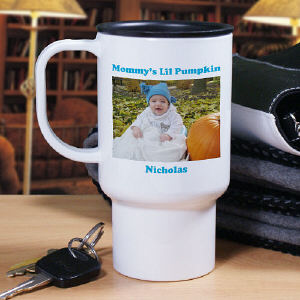 Picture Perfect Personalized Photo Travel Mug?
