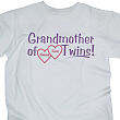 31446X - Grandmother of Twins Personalized T-shirt