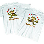 Just Monkey Around Twin Personalized Youth T-shirt