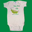 Two Peas in Pod Twin Infant Creeper