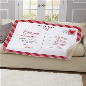 Personalized Valentine's Day Gifts For Her | Valentine Blanket