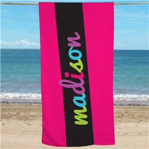 Personalized Beach Towel | Gifts For Teens