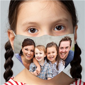 Personalized Photo Face Mask For Kids