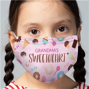 Sweetheart Kids' Face Mask