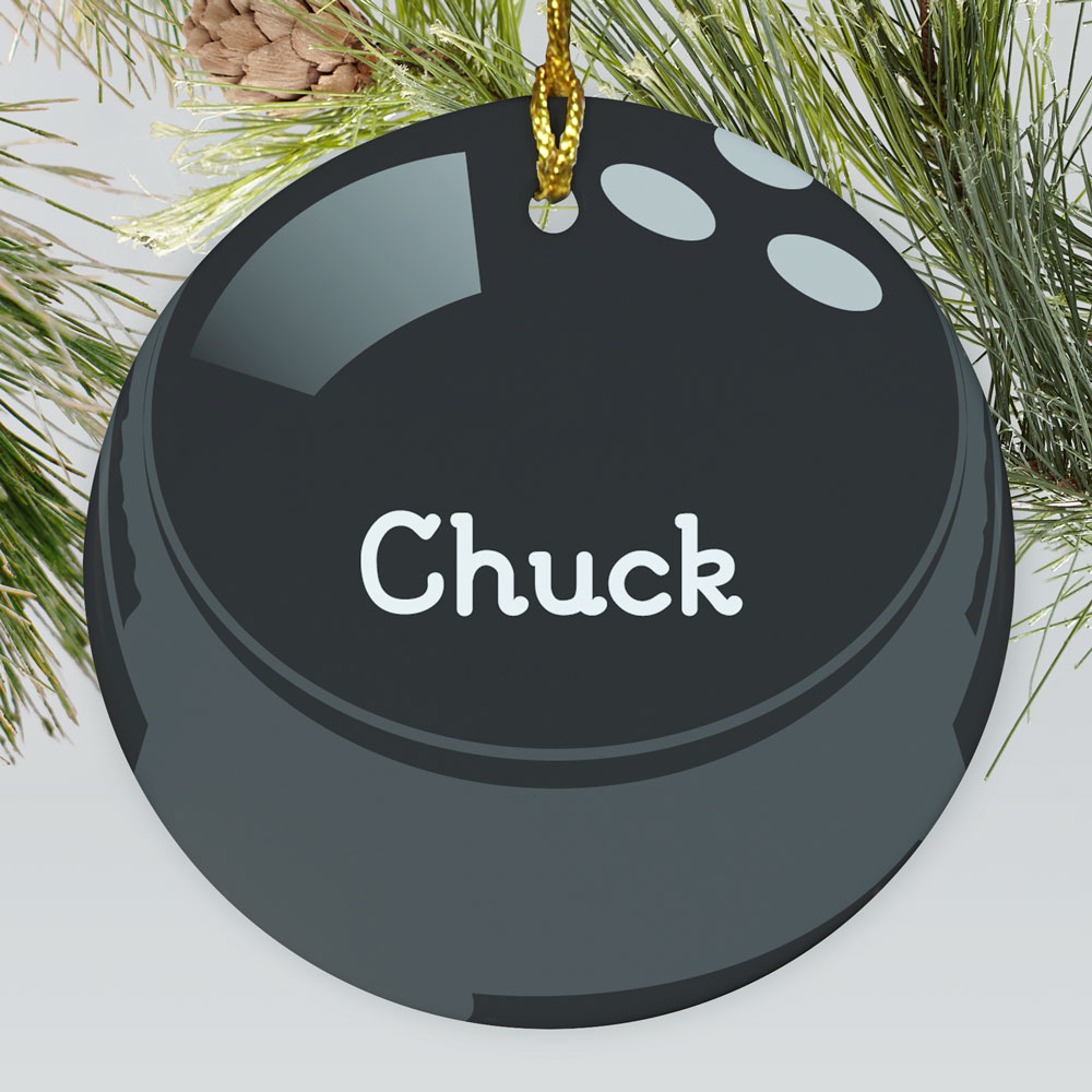 Personalized Bowling Ball Ornament GiftsForYouNow