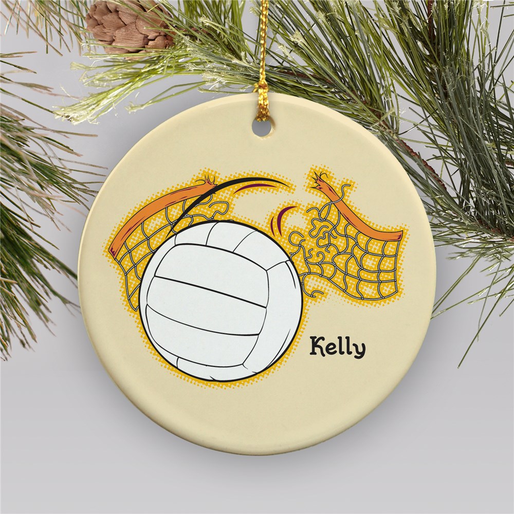 Personalized Volleyball Ornament GiftsForYouNow