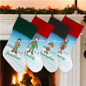 Christmas Character Personalized Stocking | Unique Christmas Stockings