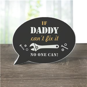 Personalized Fix It Word Bubble Sign UV1452416