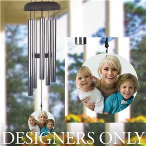 DESIGNERS ONLY Photo Upload Wind Chime
